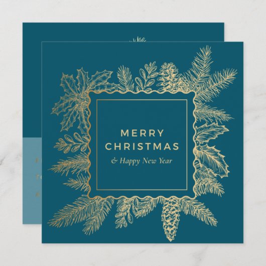 Chrismas-kaartje (Voorkant / Achterkant)