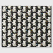 Chrismas Mess Cadeaupapier (Vlak)