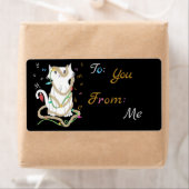 Chrismas Mess Gift Label (Insitu)