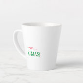 Chrismas Mug Weihnachten Kaffeetasse Comic  Latte Mok (Linkerhoek)