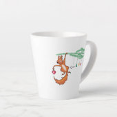 Chrismas Mug Weihnachten Kaffeetasse Comic  Latte Mok (Rechterhoek)