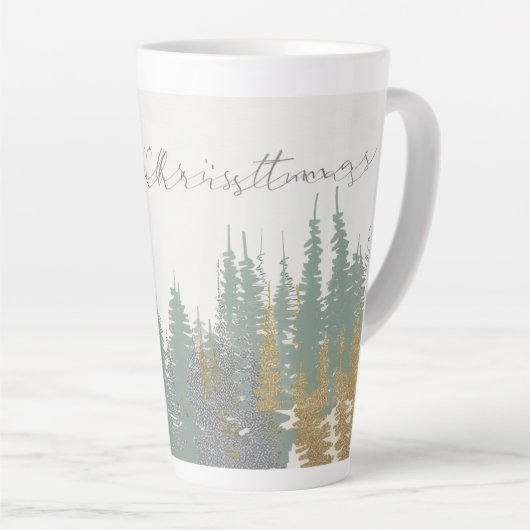 Chrismas Mugs  Latte Mok (Rechterhoek)