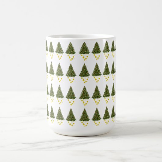 chrismas tree Mug Koffiemok (Center)