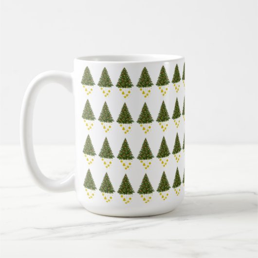 chrismas tree Mug Koffiemok (Links)