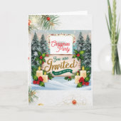 Chrismas-uitnodiging (Voorkant)