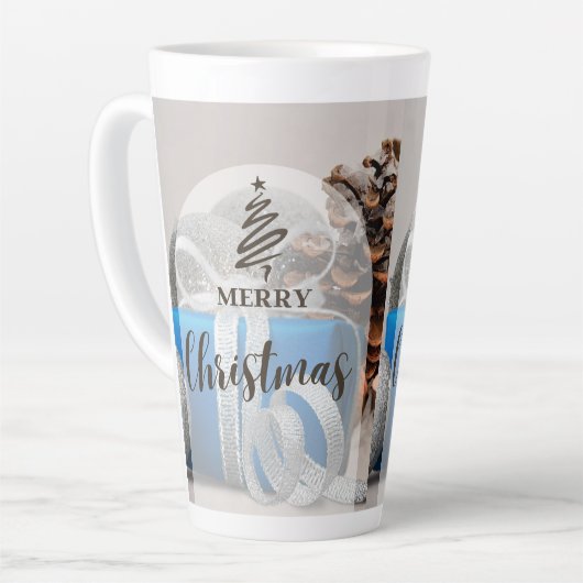 Chrismast Style Latte mok (Linkerhoek)