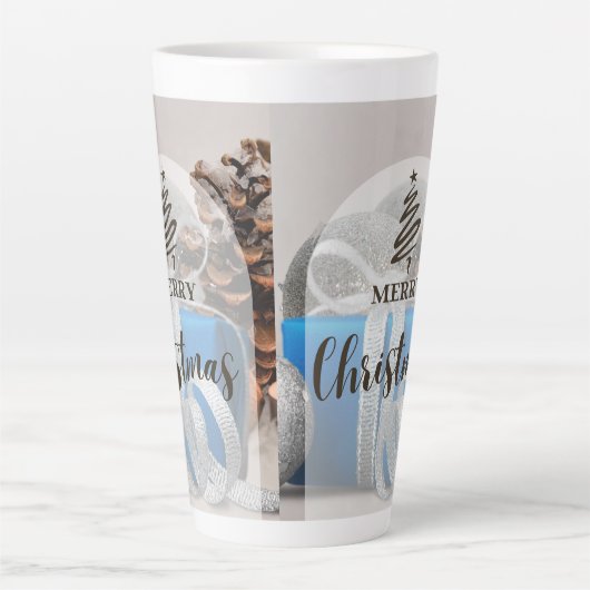 Chrismast Style Latte mok (Voorkant)