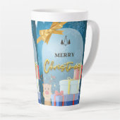 Chrismast Style Latte mok (Rechterhoek)