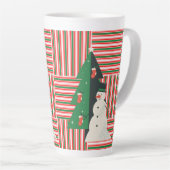 Chrismast Style Latte mok (Rechterhoek)