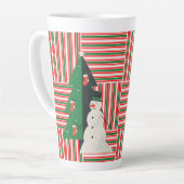Chrismast Style Latte mok (Linkerhoek)
