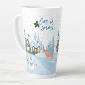 Chrismast Style Latte mok (Linkerhoek)