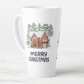 Chrismast Style Latte mok (Linkerhoek)