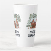 Chrismast Style Latte mok (Voorkant)