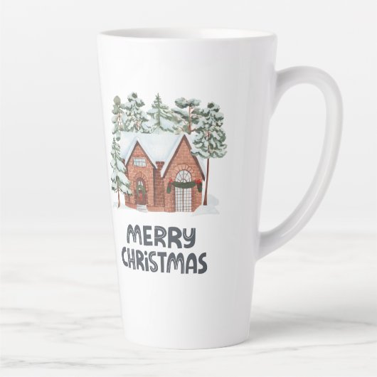 Chrismast Style Latte mok (Rechts)
