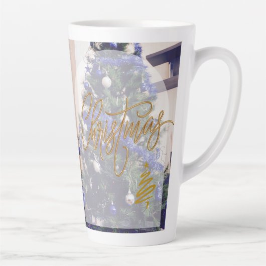 Chrismast Style Latte mok (Rechts)