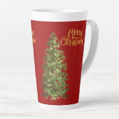Chrismast Style Latte mok (Rechterhoek)