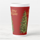 Chrismast Style Latte mok (Voorkant)