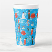 Chrismast Style Latte mok (Voorkant)