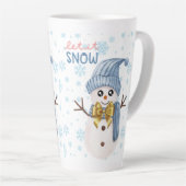 Chrismast Style Latte mok (Rechterhoek)