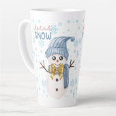 Chrismast Style Latte mok (Linkerhoek)