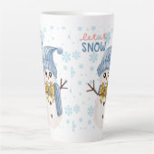 Chrismast Style Latte mok (Voorkant)