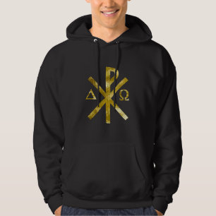 Chrisme Alpha Oméga or-2 Hoodie