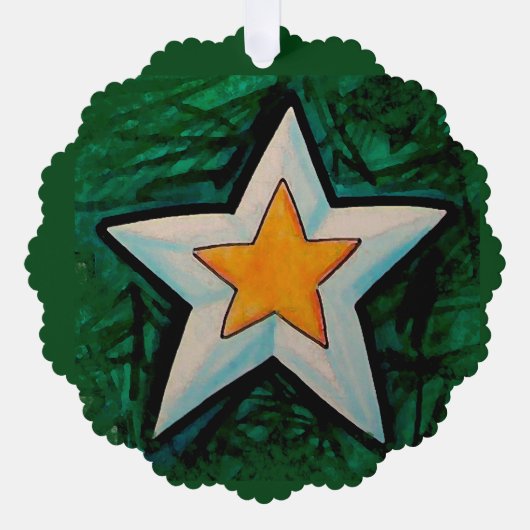 Chrismons 12 ornament kaart (Voorkant)