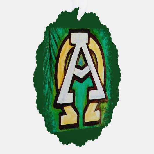 Chrismons 1 ornament kaart (Rechts)