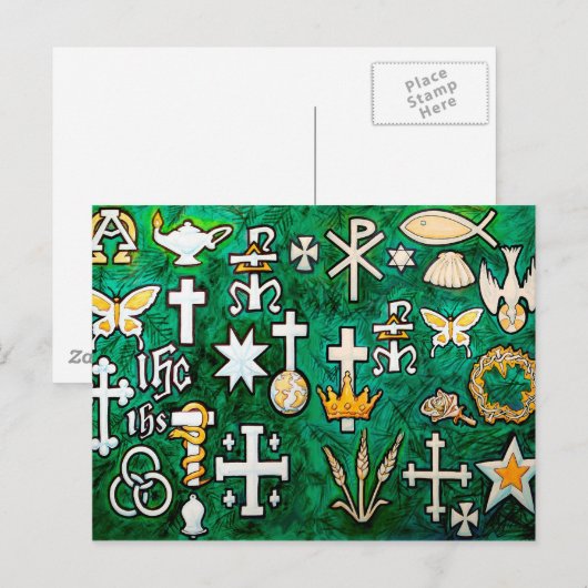 Chrismons Briefkaart (Voorkant / Achterkant)