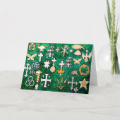 Chrismons Feestdagen Kaart (Voorkant)