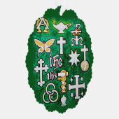 Chrismons Ornament Kaart (Rechts)