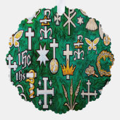 Chrismons Ornament Kaart (Achterkant)