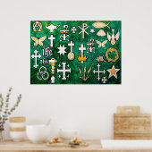 Chrismons Poster (Keuken)