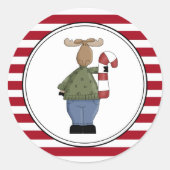 Chrismoose Holiday Envelope zegelt Stickers (Voorkant)