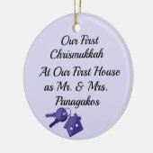 "Chrismukkah" A Holiday Celebration ornament (Links)