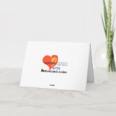 Chrismukkah Card met Hasidic Jewish Man           Kaart (Achterkant)