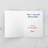 Chrismukkah Card met Koe Feestdagen Kaart (Binnen)