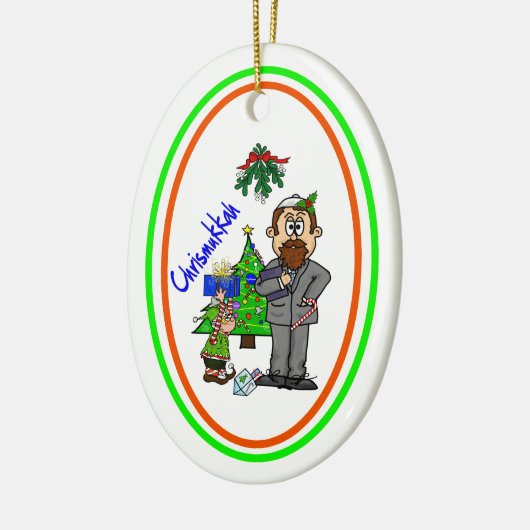 Chrismukkah Family Ornament (Links)