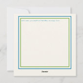 Chrismukkah Foto Vakantie Bericht Kerst Kaart (Achterkant)