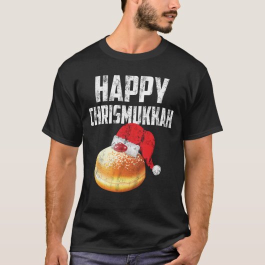 Chrismukkah Hanukkah Chanukah Shirt met kerstmis (Voorkant)
