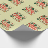 Chrismukkah Hanukkah Kerst Joodse Religieuze Cadeaupapier (Hoek)