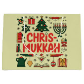 Chrismukkah Hanukkah Kerst Joodse Religieuze Groot Cadeauzakje (Voorkant)
