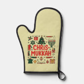 Chrismukkah Hanukkah Kerst Joodse Religieuze Ovenwant (Voorkant)