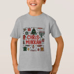 Chrismukkah Hanukkah Kerst Joodse Religieuze T-shirt<br><div class="desc">Chrismukkah Hanukkah Kerst Joodse Religieuze</div>