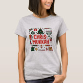 Chrismukkah Hanukkah Kerst Joodse Religieuze T-shirt (Voorkant)
