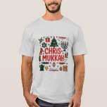 Chrismukkah Hanukkah Kerst Joodse Religieuze T-shirt<br><div class="desc">Chrismukkah Hanukkah Kerst Joodse Religieuze</div>