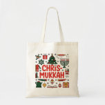 Chrismukkah Hanukkah Kerst Joodse Religieuze Tote Bag<br><div class="desc">Chrismukkah Hanukkah Kerst Joodse Religieuze</div>