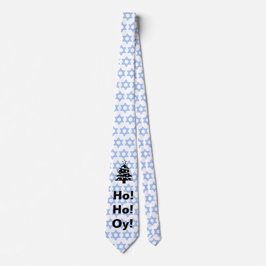 Chrismukkah Ho Ho Oy Necktie Stropdas (Voorkant)