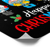 Chrismukkah kabouters Vrolijk Kerstfeest en Gelukk Poster (Hoek)