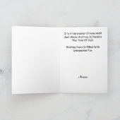 Chrismukkah Nutkraker Card Kaart (Binnen)